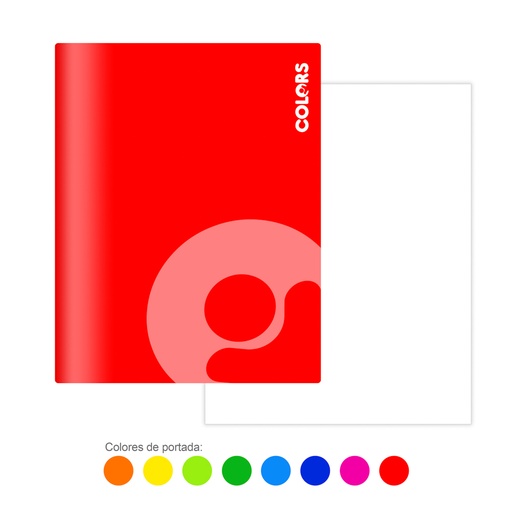 CUADERNO ENGRAPADO 100HOJAS FLEXIBLE | VIVO