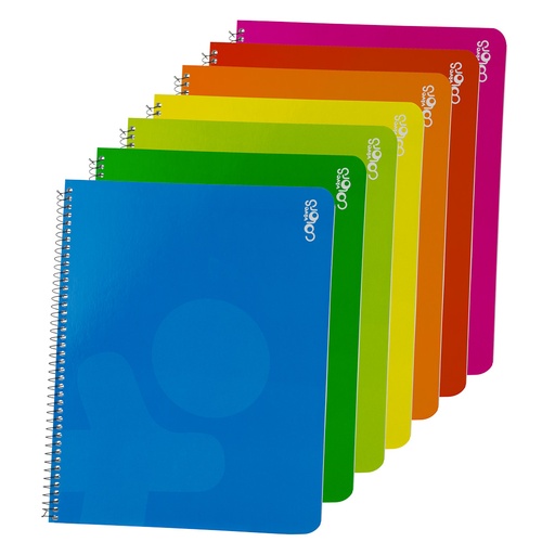 CUADERNO ESPIRAL 100HOJAS 240289/240287/240288 | VIVO