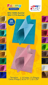 FOAMY CON DIAMANTINA 22X34" PLIEGO | FAST